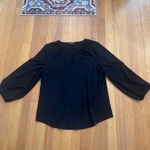 Adrianna Papell Black Blouse Women’s Medium